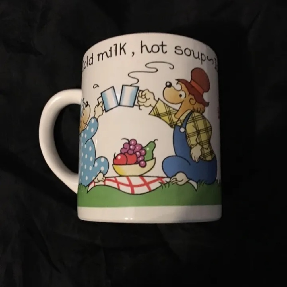 Berbenstain Bear mug 1987 vintage - Picture 3 of 6